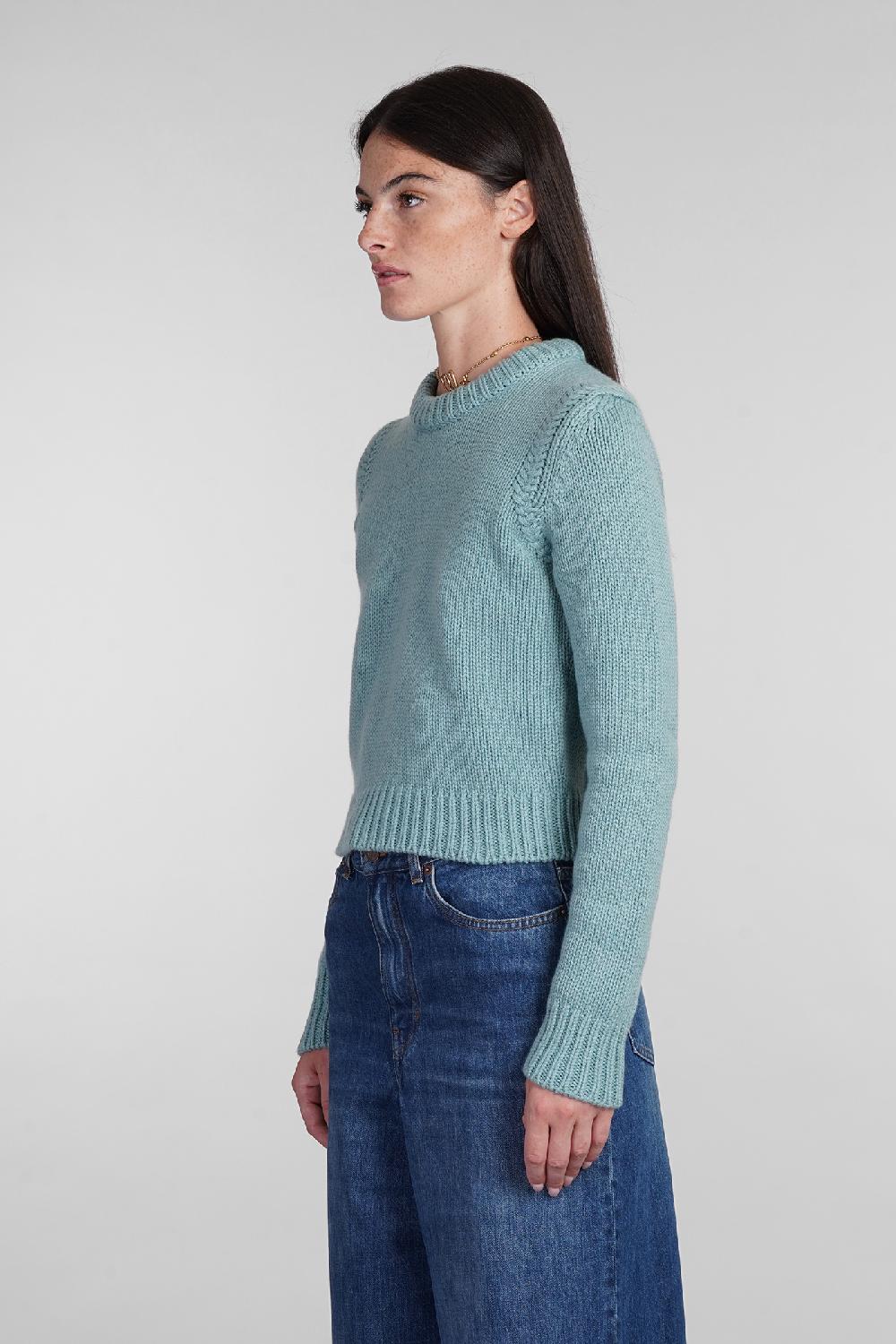 Deliberti Chloé Maglia in lana verde cod. 404208 - Deliberti The Luxury Shopping Qualità
