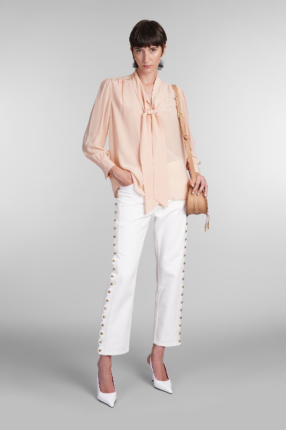 Deliberti Chloé Jeans in denim bianco cod. 404211 - Deliberti The Luxury Shopping Enormi risparmi