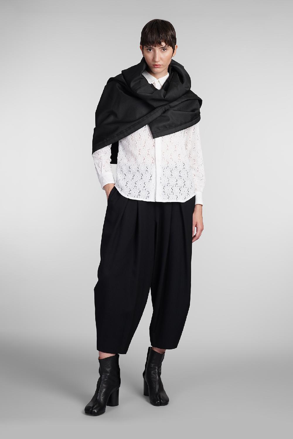 Deliberti Comme des Garcons Camicia in nylon bianco cod. 407125 - Deliberti The Luxury Shopping Affare Del Giorno