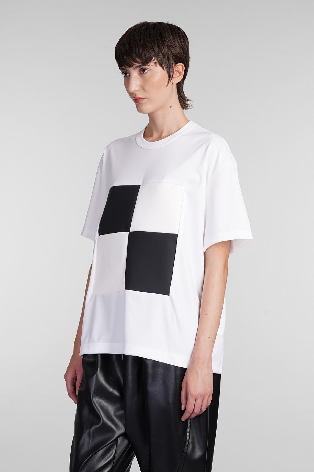 Deliberti Comme des Garcons T-shirt in cotone bianco cod. 407129 - Deliberti The Luxury Shopping Convenienza