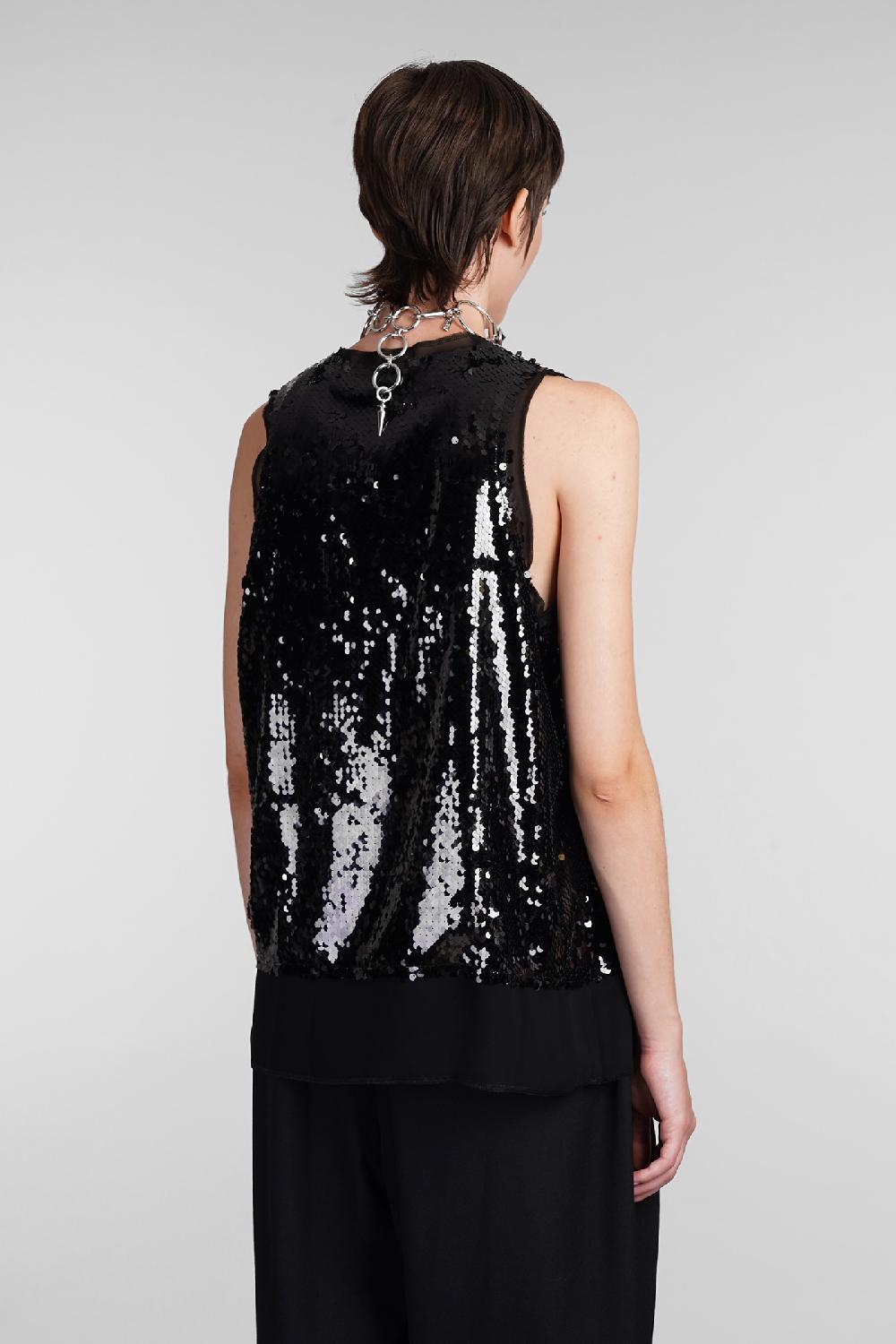 Deliberti Comme des Garcons Topwear in poliestere nero cod. 406923 - Deliberti The Luxury Shopping Offerta