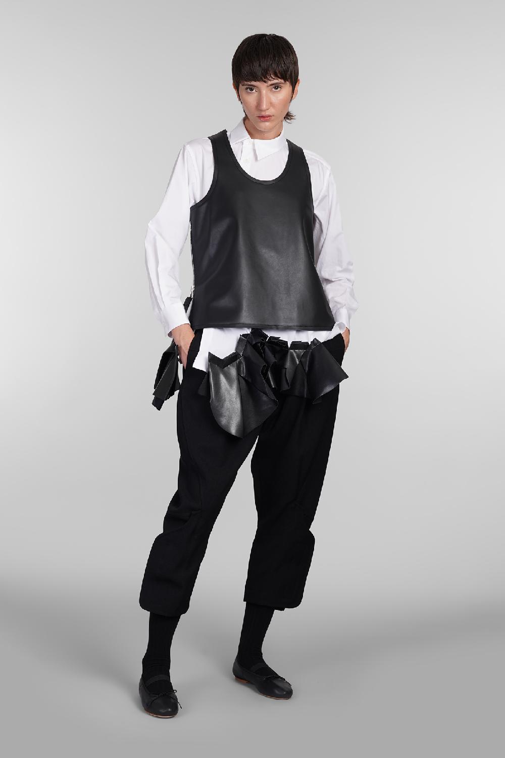 Deliberti Comme des Garcons Pantalone in lana nera cod. 406924 - Deliberti The Luxury Shopping Promozione temporanea