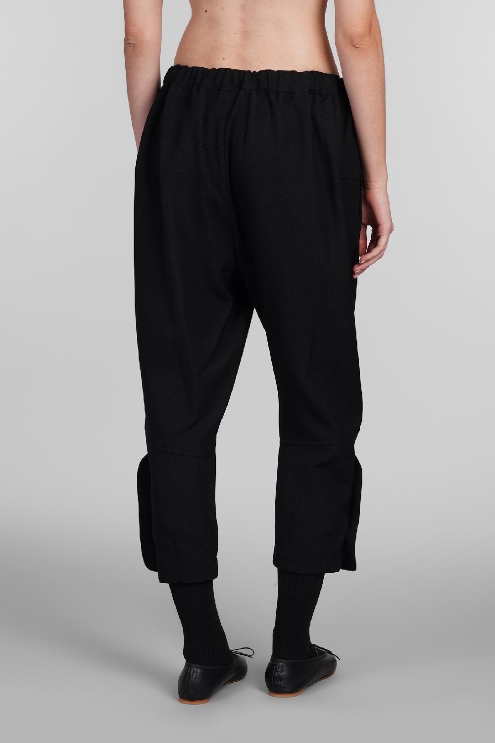 Deliberti Comme des Garcons Pantalone in lana nera cod. 406924 - Deliberti The Luxury Shopping Promozione temporanea
