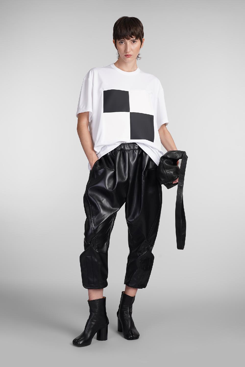 Deliberti Comme des Garcons Pantalone in poliuretano nero cod. 406926 - Deliberti The Luxury Shopping Outlet