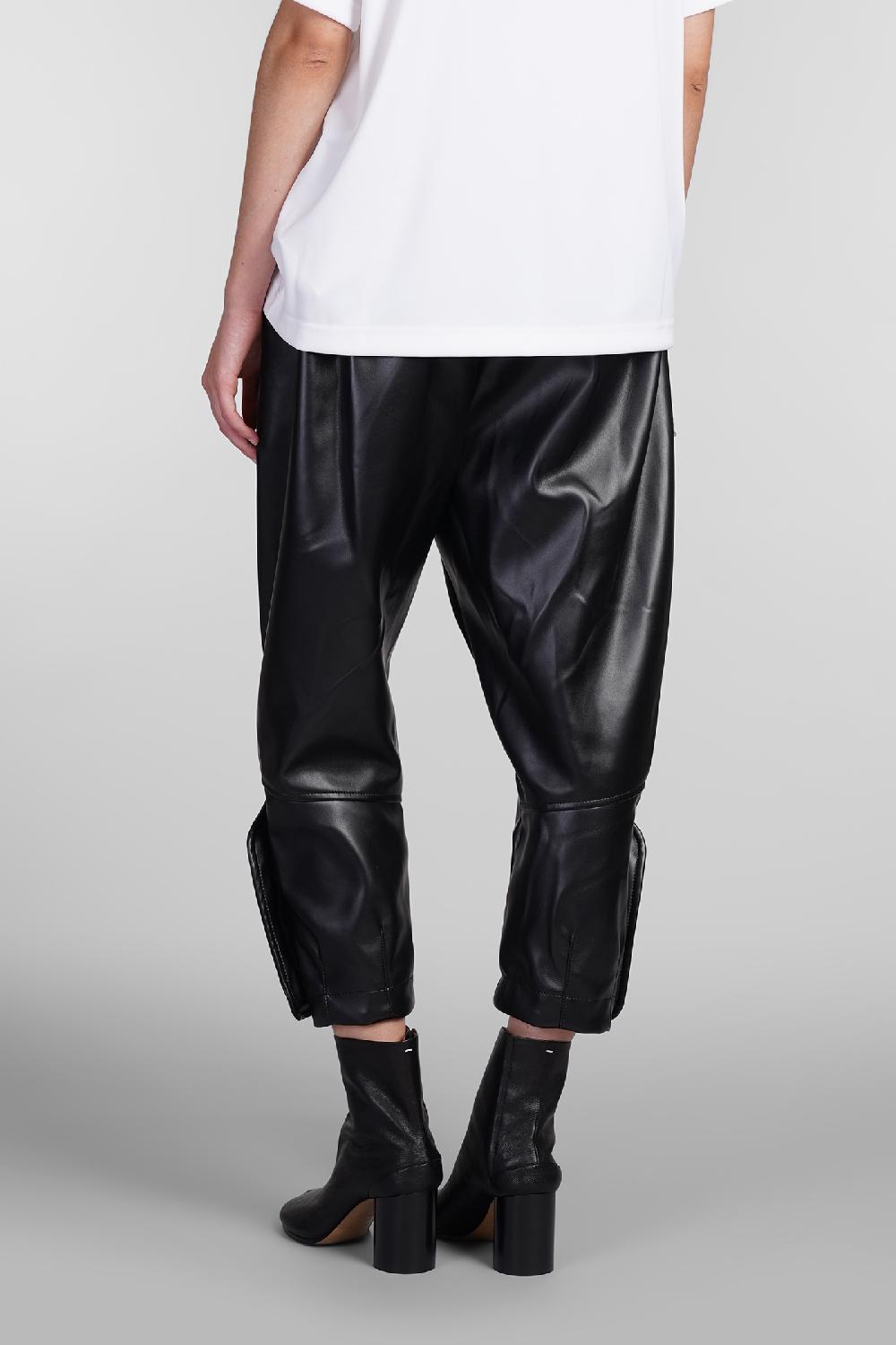 Deliberti Comme des Garcons Pantalone in poliuretano nero cod. 406926 - Deliberti The Luxury Shopping Outlet
