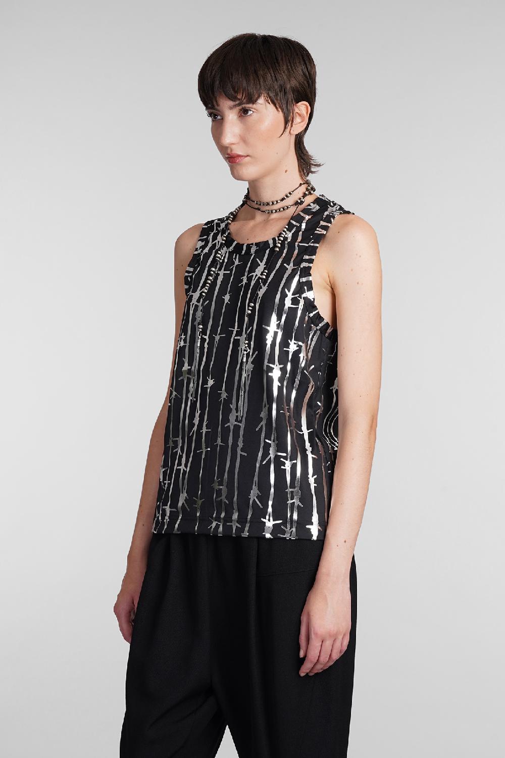 Deliberti Comme des Garcons Topwear in poliestere nero cod. 406927 - Deliberti The Luxury Shopping In Vendita