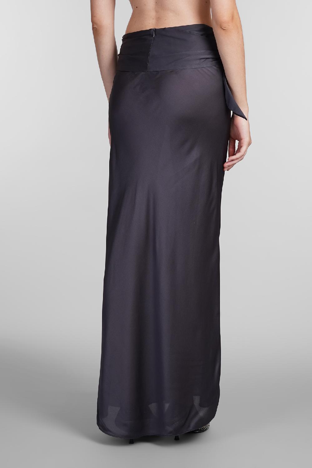 Deliberti Christopher Esber Gonna in seta grigia cod. 407682 - Deliberti The Luxury Shopping Vendite Flash