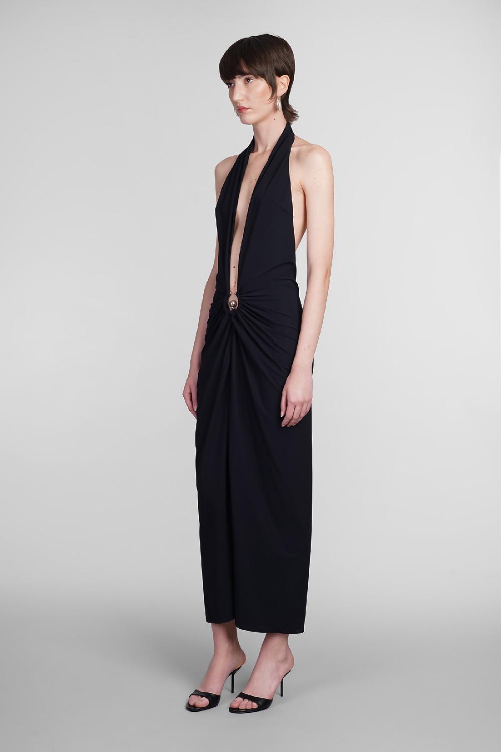 Deliberti Christopher Esber Abito in poliammide nera cod. 402354 - Deliberti The Luxury Shopping In Saldo