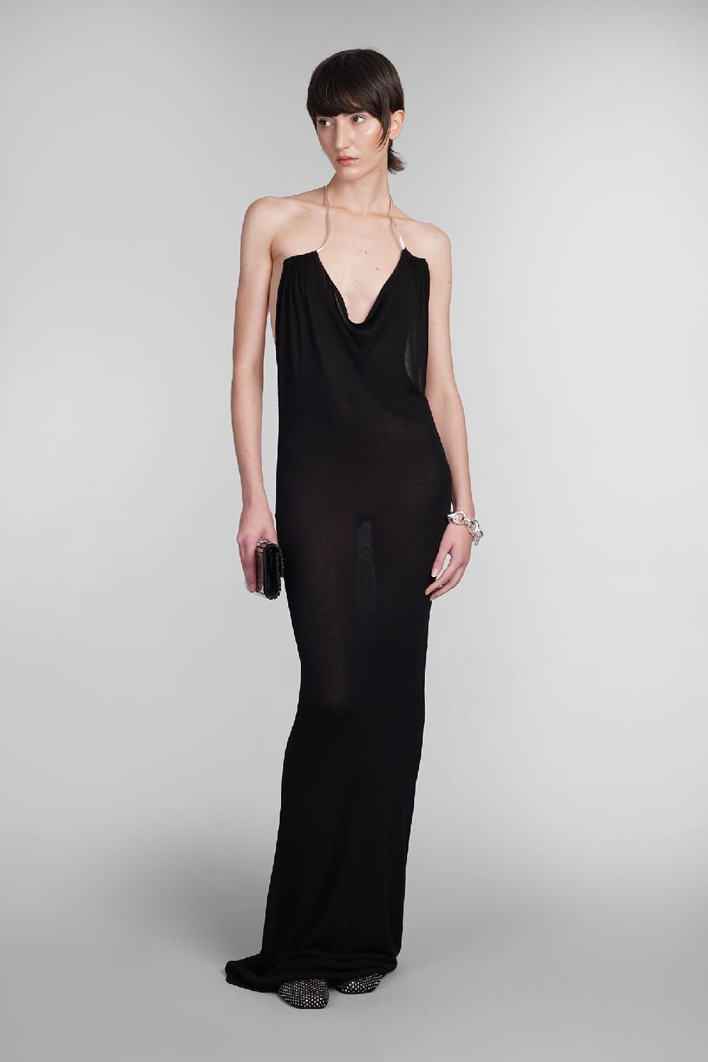 Deliberti Christopher Esber Abito in viscosa nera cod. 402358 - Deliberti The Luxury Shopping Italy