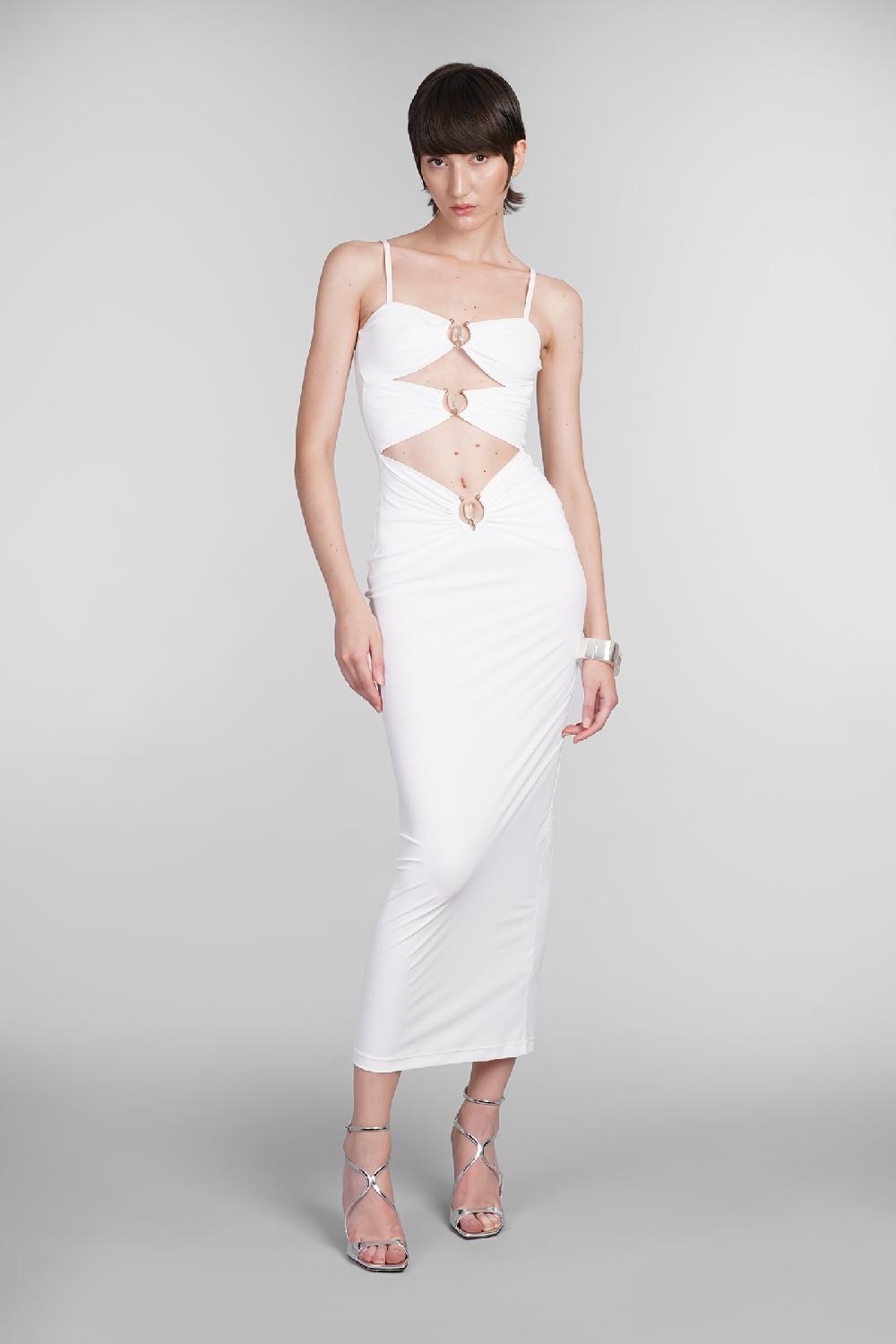 Deliberti Christopher Esber Abito in poliammide bianca cod. 402359 - Deliberti The Luxury Shopping Italia