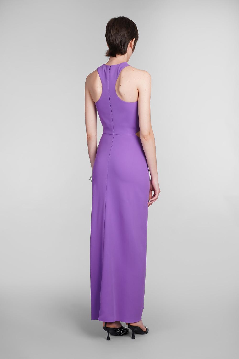 Deliberti Christopher Esber Abito in viscosa viola cod. 402368 - Deliberti The Luxury Shopping Promozione