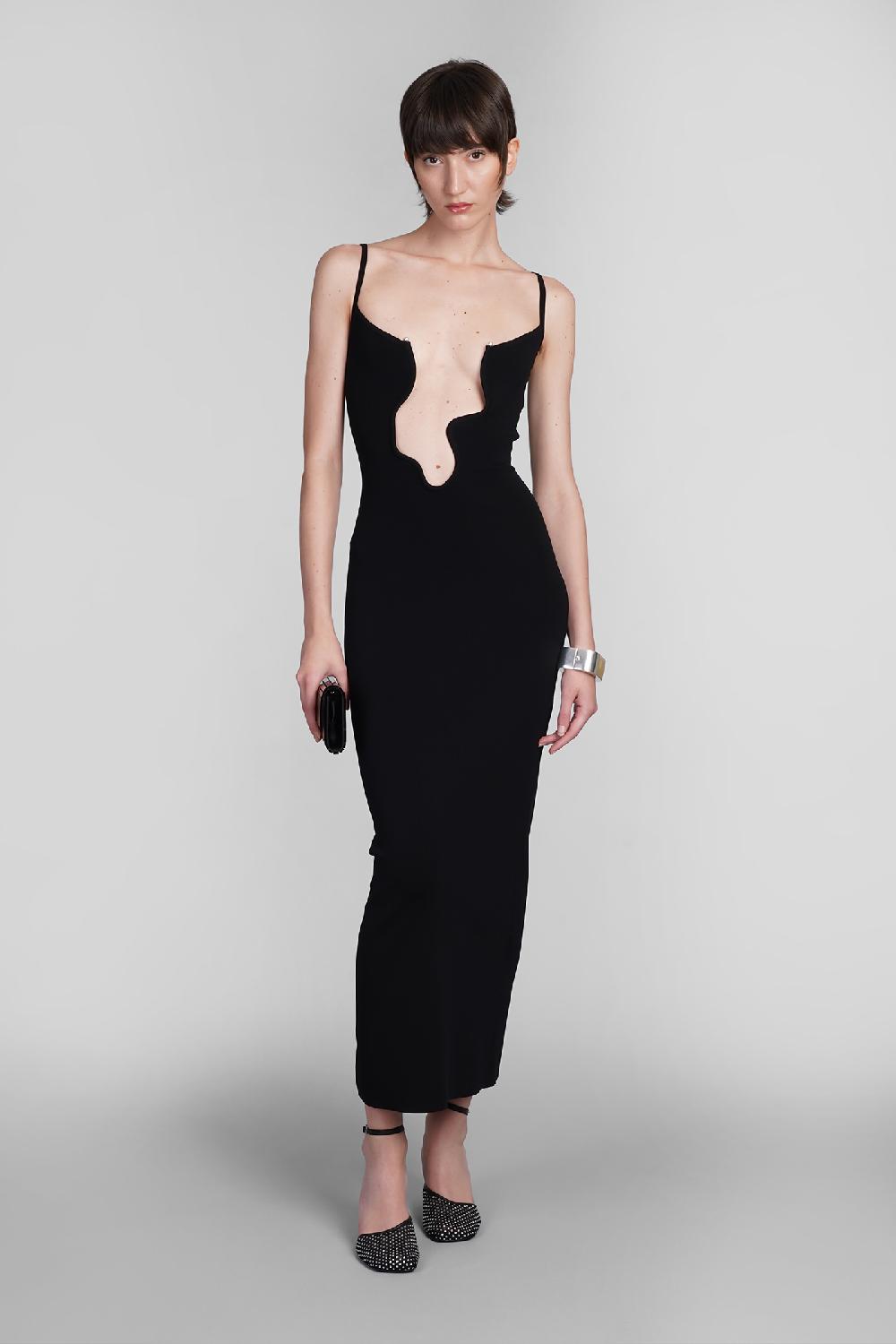Deliberti Christopher Esber Abito in viscosa nera cod. 402373 - Deliberti The Luxury Shopping Promozione