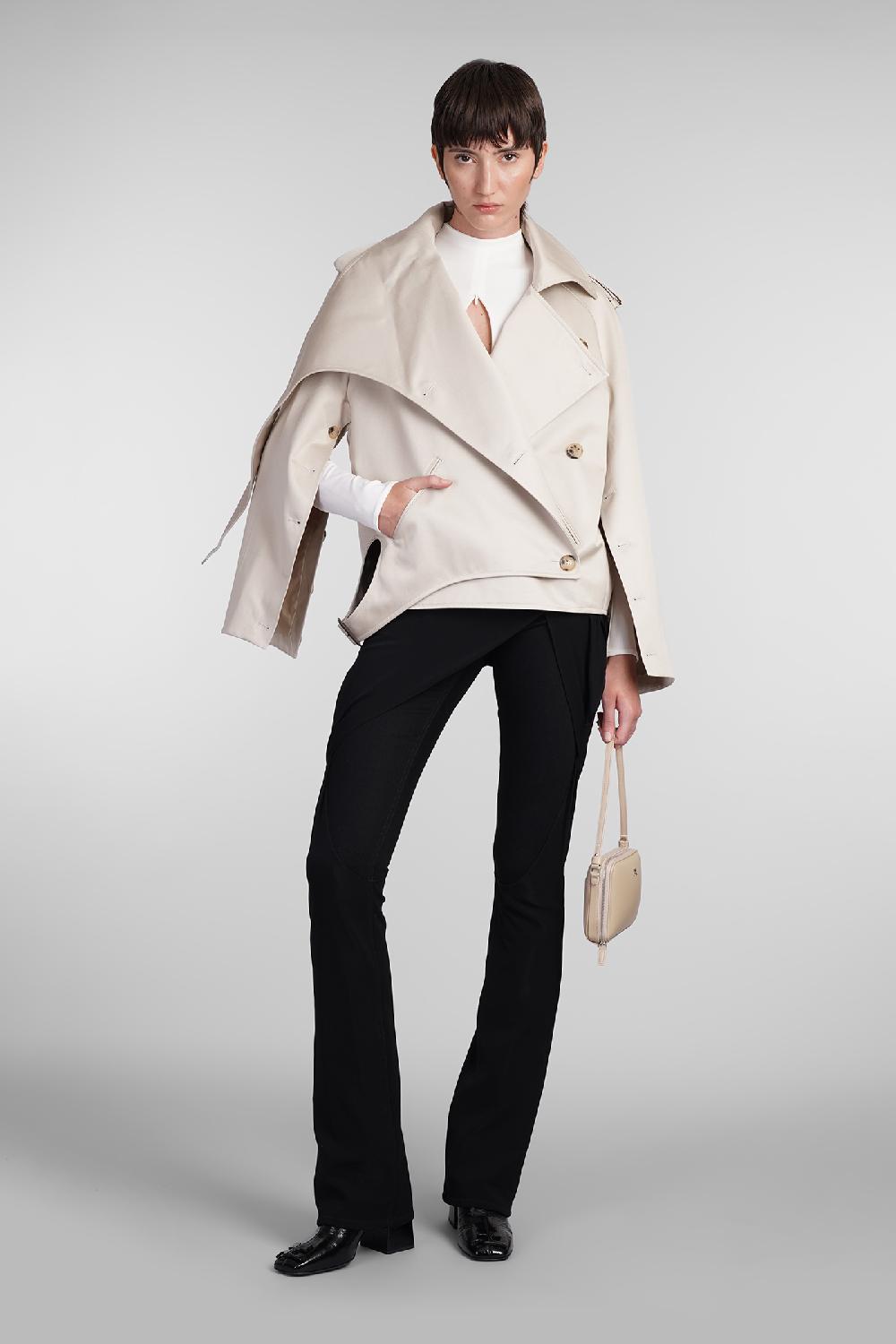 Deliberti Courreges Giacca casual in cotone beige cod. 408104 - Deliberti The Luxury Shopping Vendite Flash