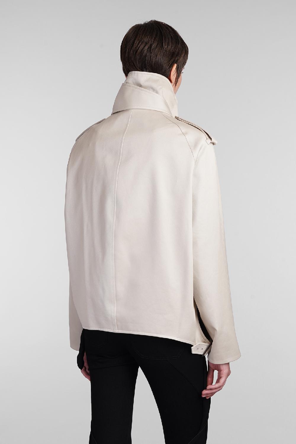 Deliberti Courreges Giacca casual in cotone beige cod. 408104 - Deliberti The Luxury Shopping Vendite Flash