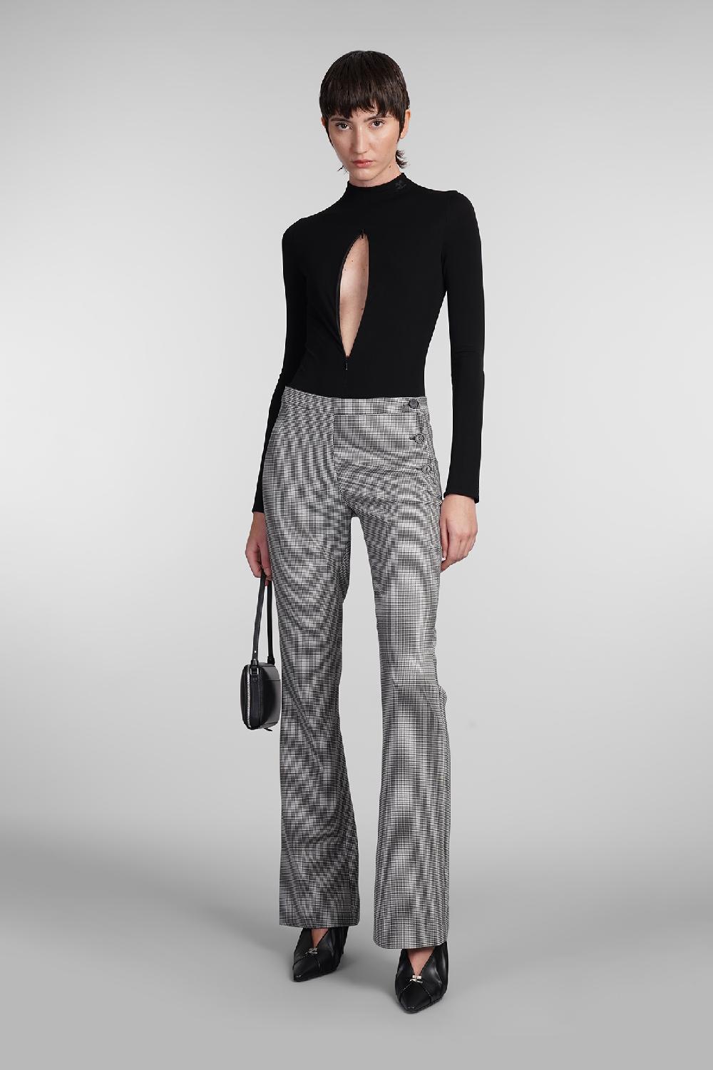 Deliberti Courreges Pantalone in poliestere nero cod. 408105 - Deliberti The Luxury Shopping Negozio