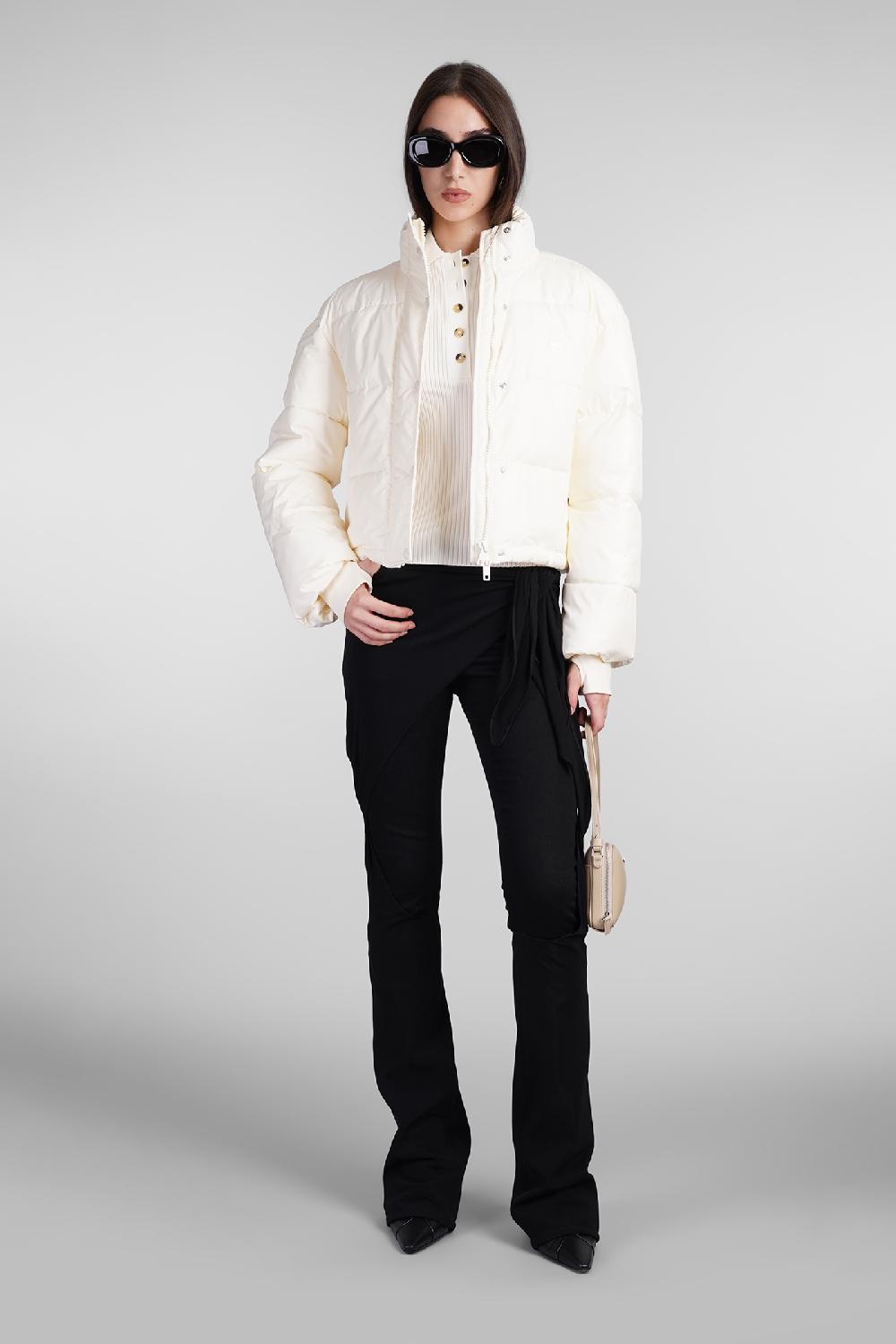 Deliberti Courreges Piumino in poliestere beige cod. 408115 - Deliberti The Luxury Shopping Nuova