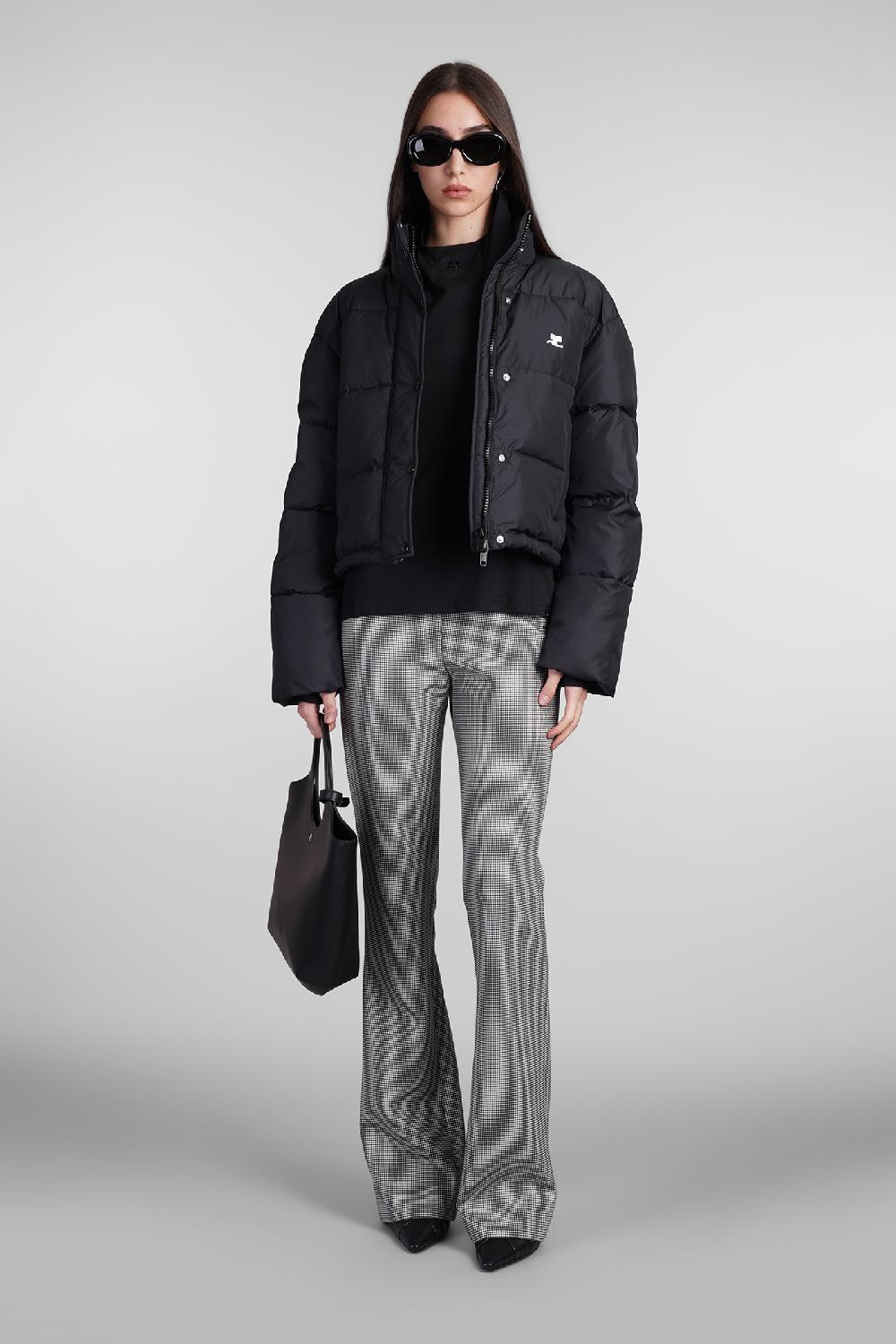 Deliberti Courreges Piumino in poliestere nero cod. 408116 - Deliberti The Luxury Shopping Moda