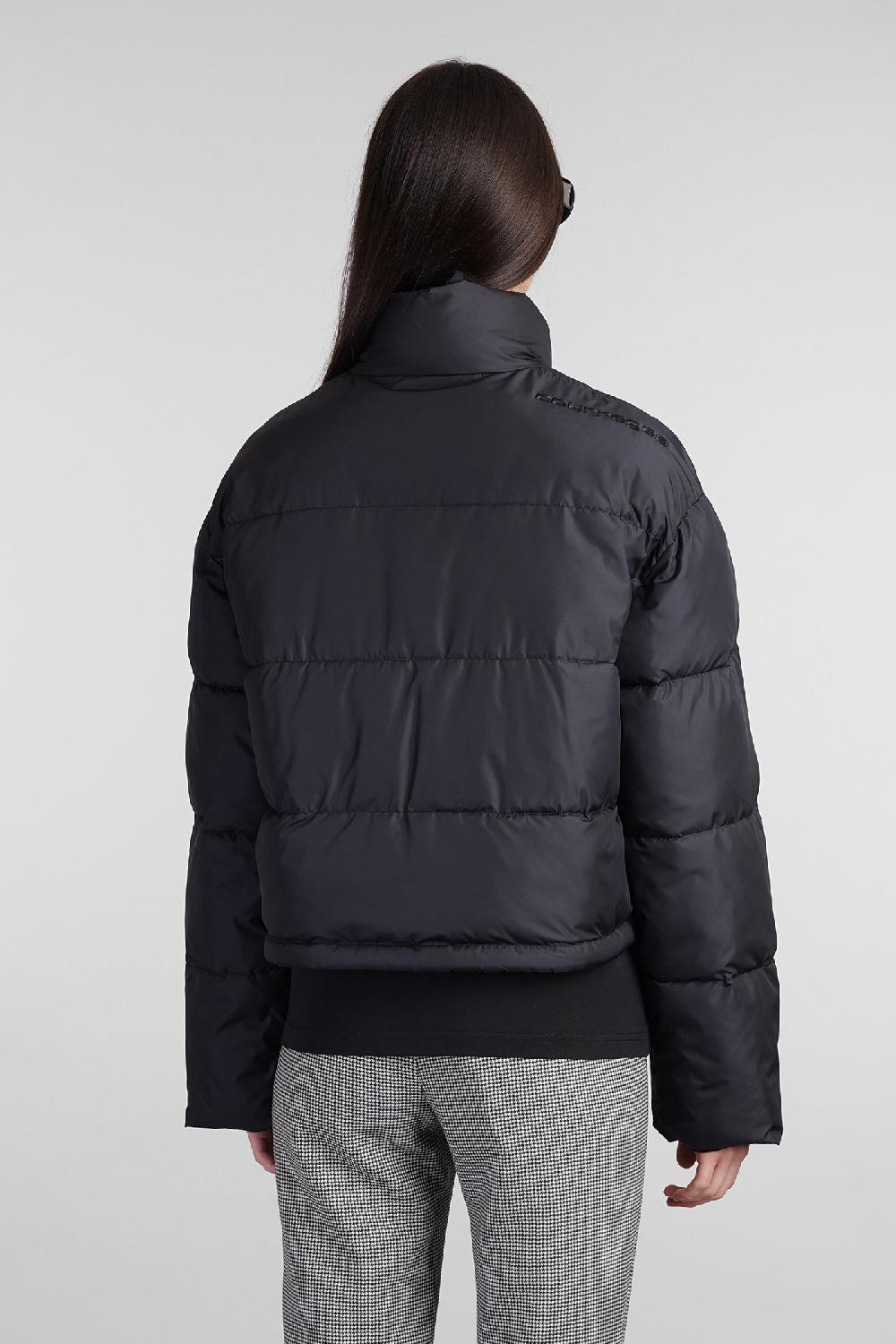 Deliberti Courreges Piumino in poliestere nero cod. 408116 - Deliberti The Luxury Shopping Moda