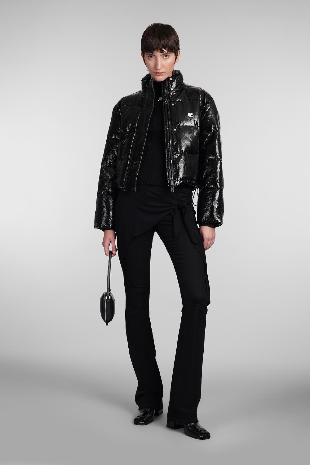 Deliberti Courreges Piumino in poliammide nera cod. 408117 - Deliberti The Luxury Shopping 2025