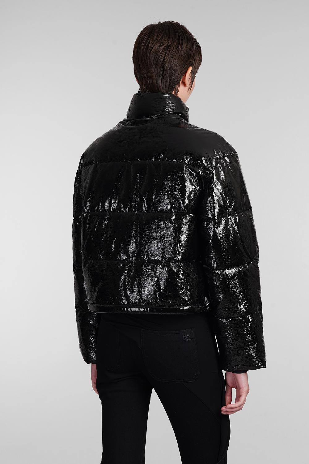 Deliberti Courreges Piumino in poliammide nera cod. 408117 - Deliberti The Luxury Shopping 2025