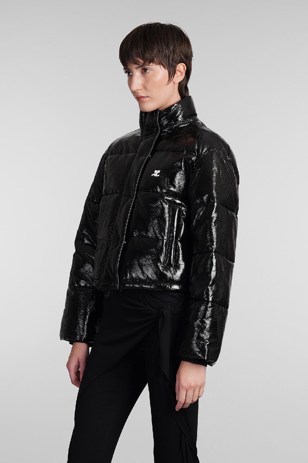 Deliberti Courreges Piumino in poliammide nera cod. 408117 - Deliberti The Luxury Shopping 2025