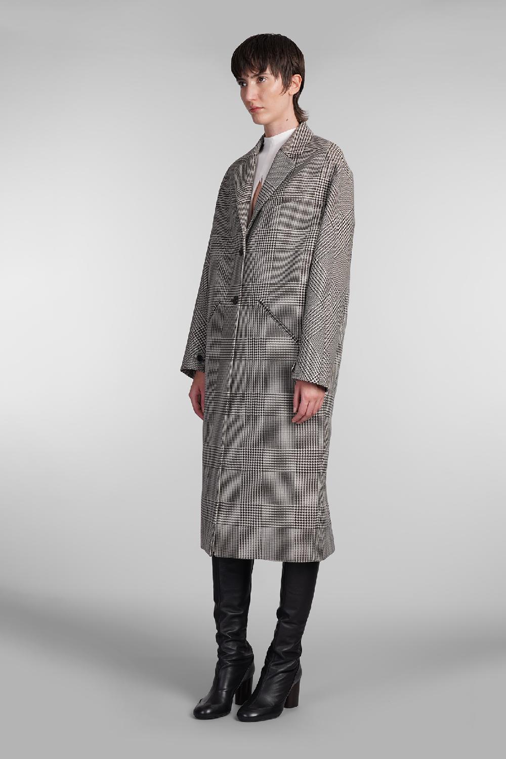 Deliberti Courreges Cappotto in lana beige cod. 408118 - Deliberti The Luxury Shopping Italy