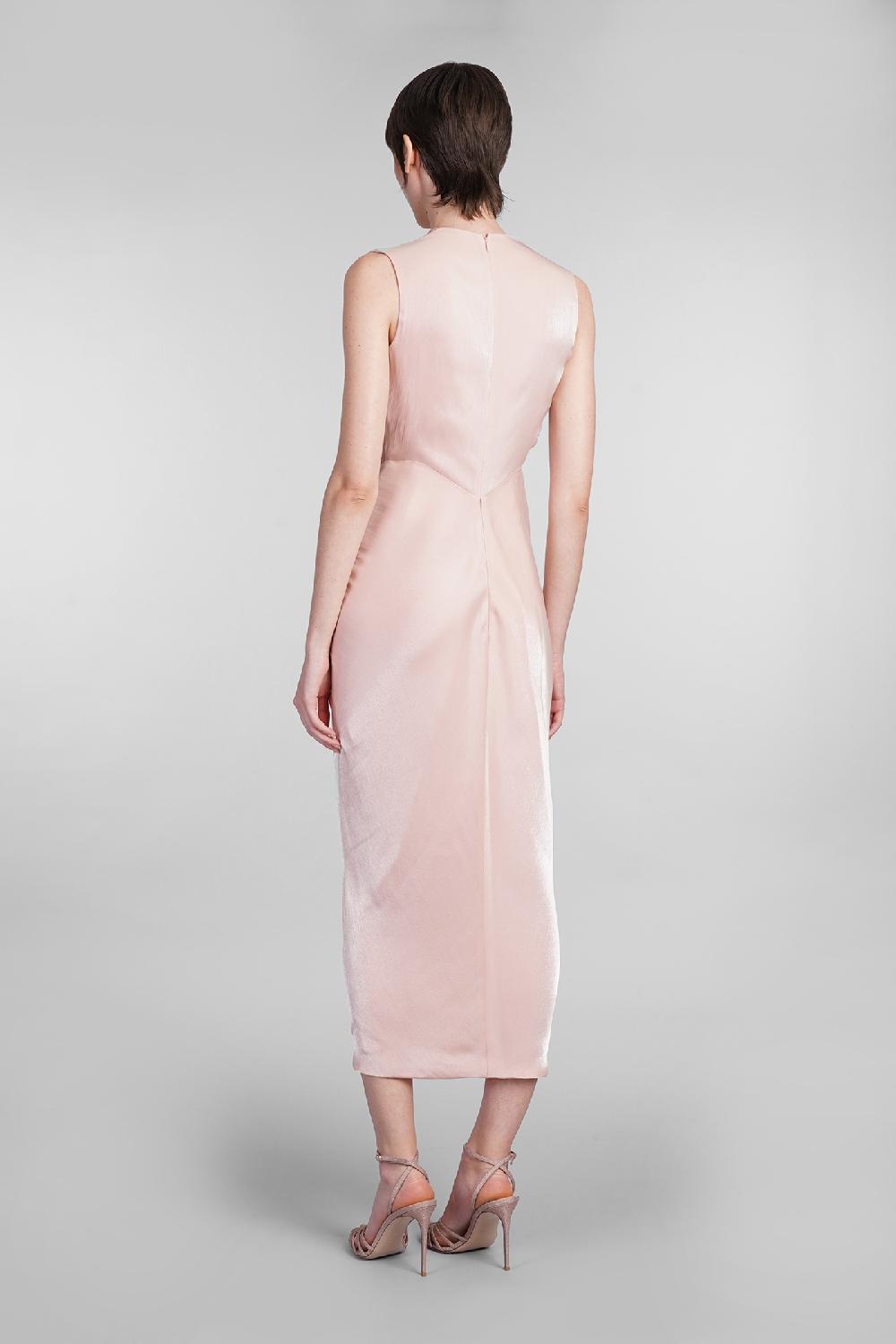 Deliberti Costarellos Abito franca in poliestere rosa cod. 401965 - Deliberti The Luxury Shopping Acquista Ora