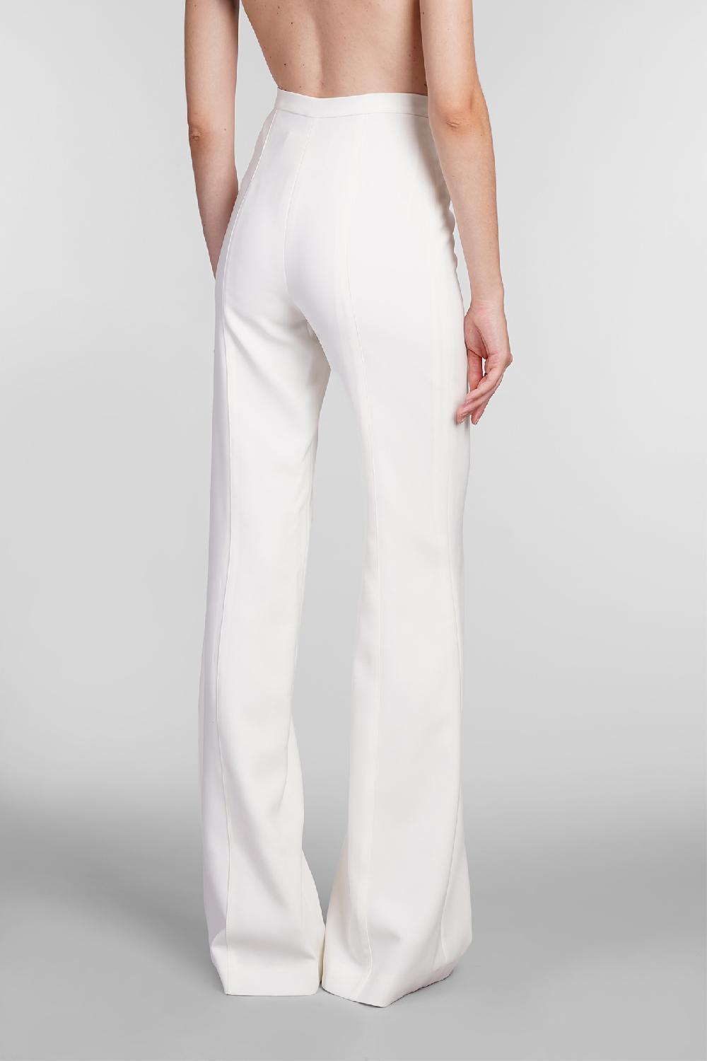 Deliberti Costarellos Pantalone rimi in poliestere beige cod. 406737 - Deliberti The Luxury Shopping Vendite stagionali