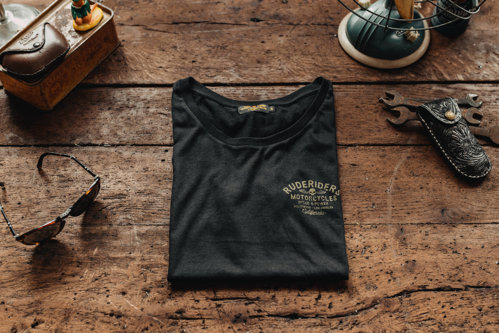 ﻿Rude Riders T-Shirt Donna Rude Riders Nera Hotsell