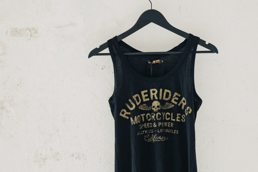 Rude Riders Canotta Donna Rude Riders Nera Moda