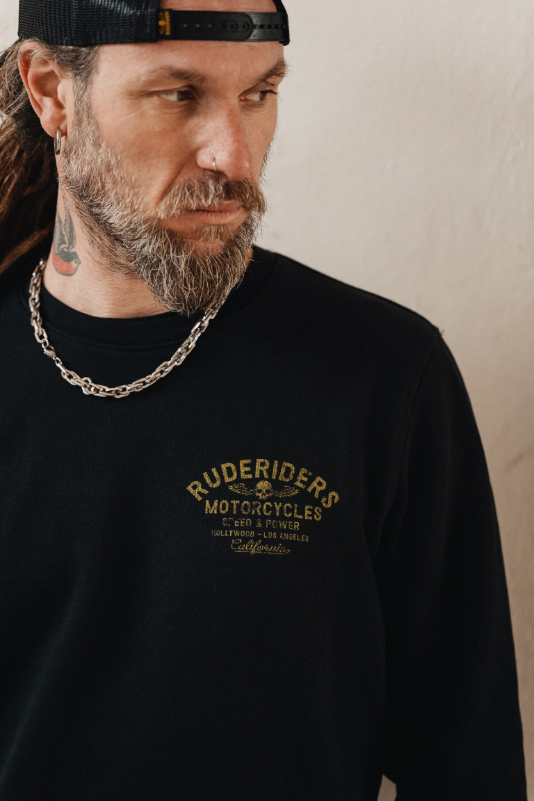 Rude Riders Felpa Unisex Ruderiders Italia