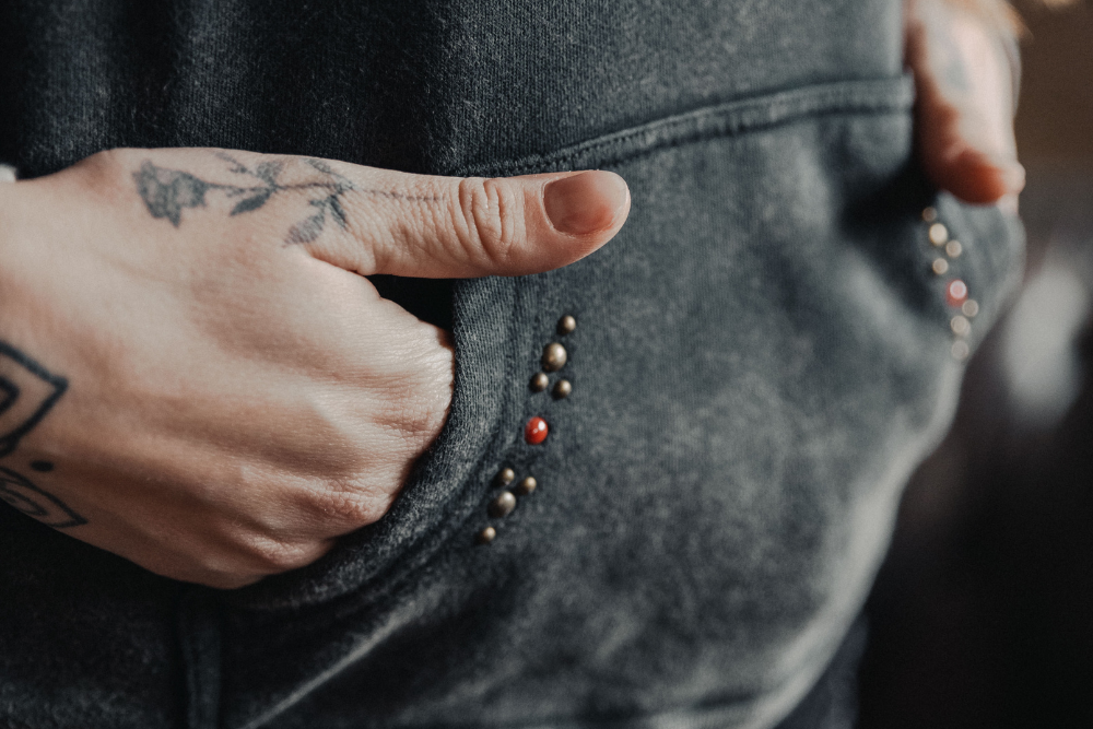 Rude Riders Felpa Donna Studs Vendita