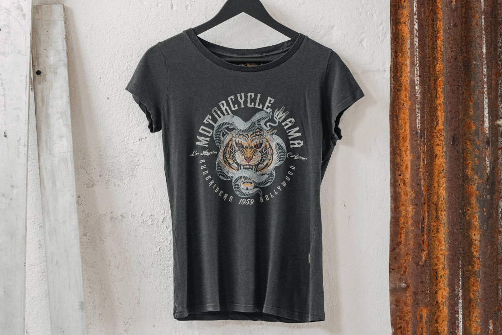 Rude Riders T-Shirt Donna Motormama Pezzi Unici