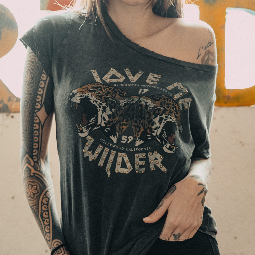 Rude Riders T-Shirt Donna Wilder Negozi Online