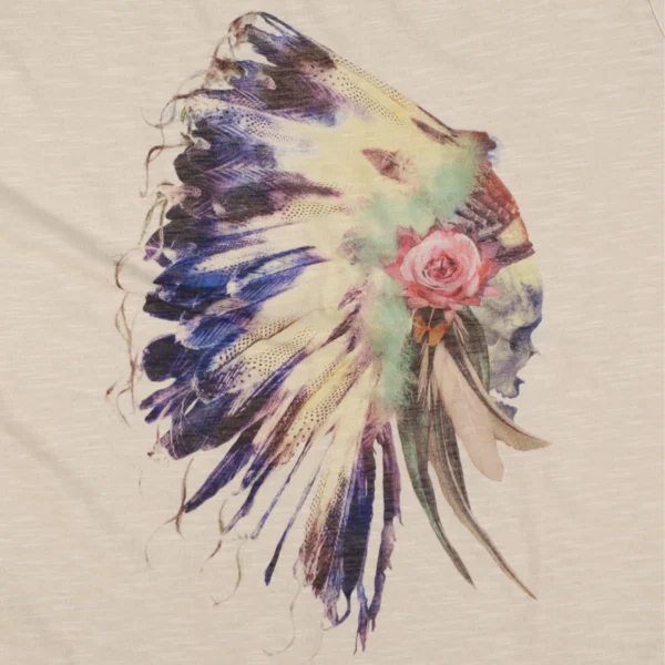 Rude Riders T-Shirt Donna Indian Limited Ed Promozione Limitata