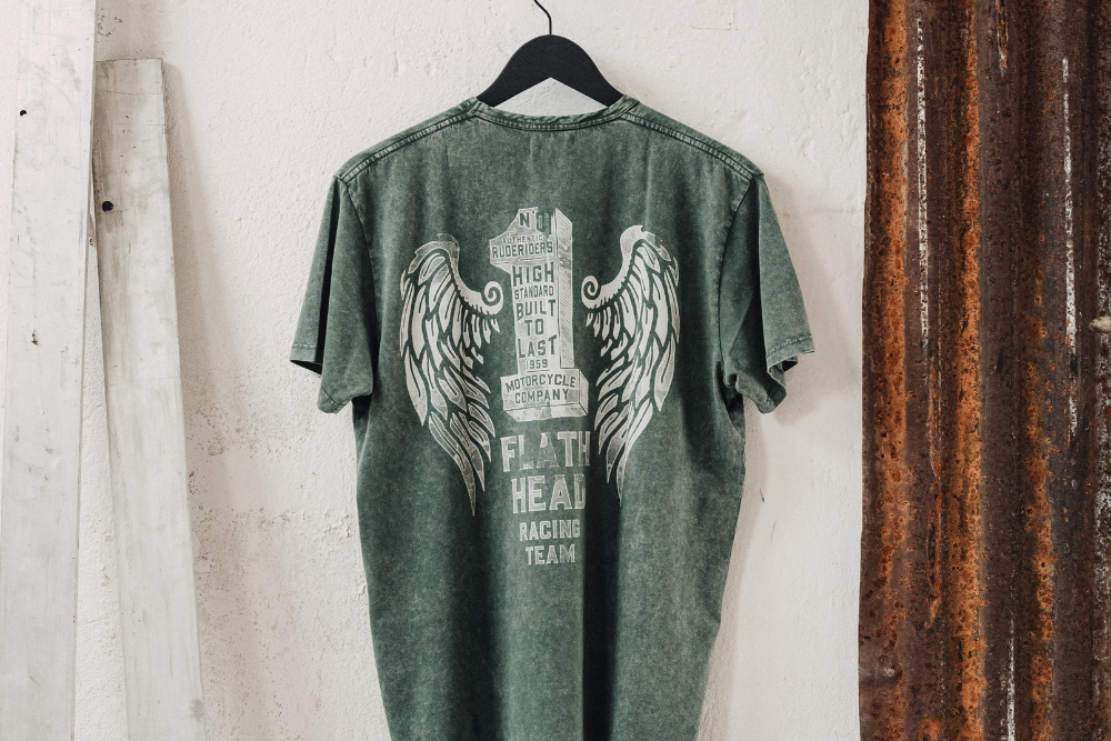 Rude Riders T-Shirt Uomo Flat Head Offerte