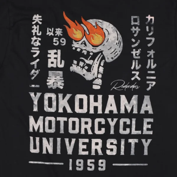 Rude Riders T-Shirt Uomo Yokohama Limited Ed Spedizione Gratuita