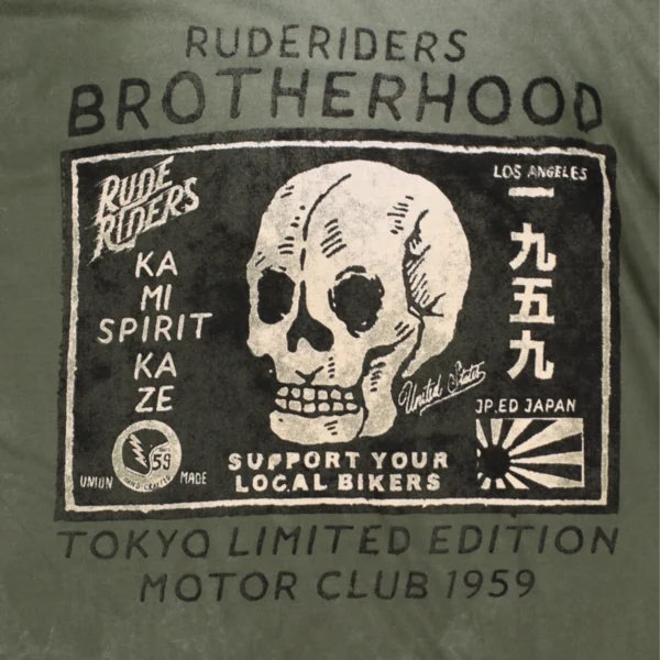 Rude Riders T-Shirt Uomo Brotherhood Limited Ed Soddisfazione Garantita