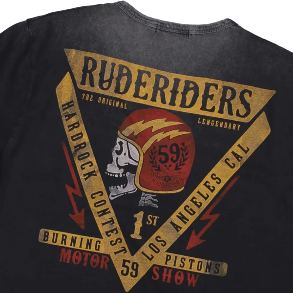 Rude Riders T-Shirt Uomo Hard Rock Limited Ed Acquista Ora