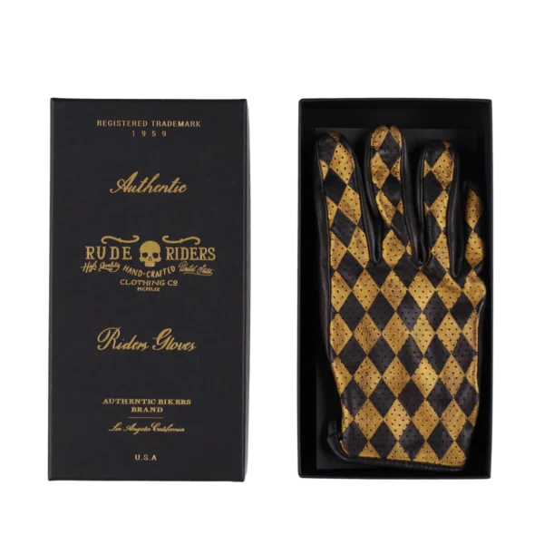 Rude Riders Guanti moto in pelle Rumble Fino Al -60%
