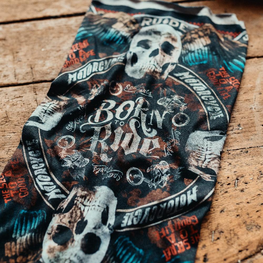 Rude Riders Tube Flying Skull Online