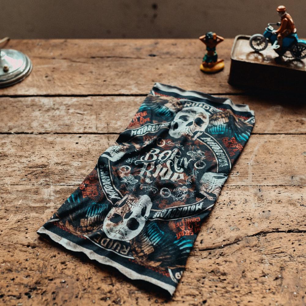 Rude Riders Tube Flying Skull Online