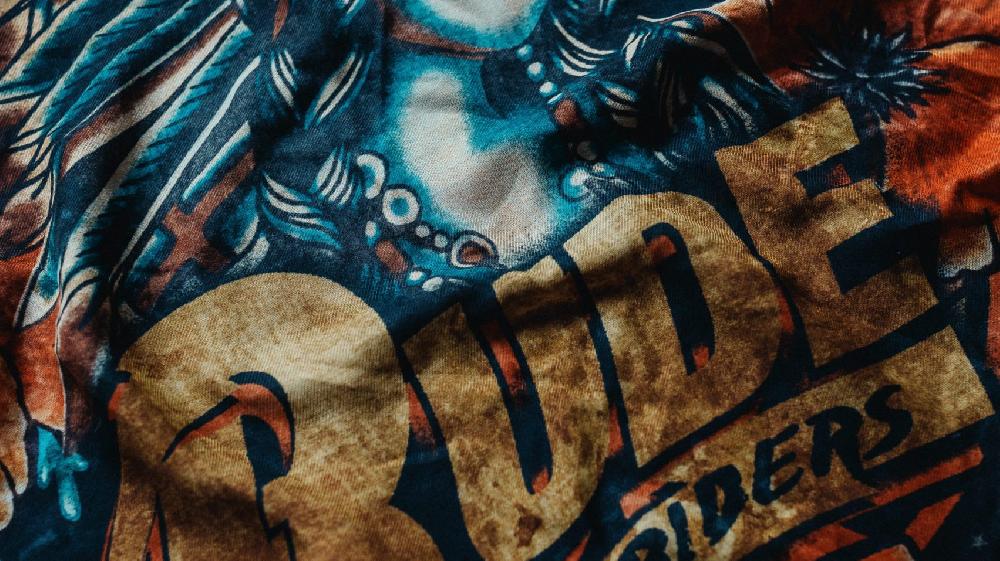 Rude Riders Bandana Black Indian Vendita