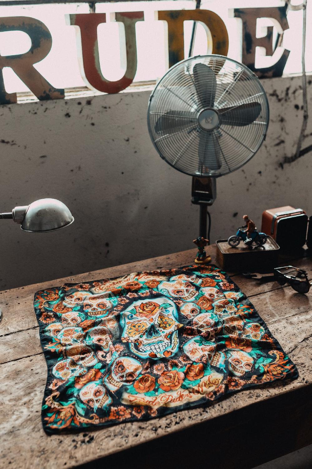 Rude Riders Bandana Calavera Spedizione Gratuita