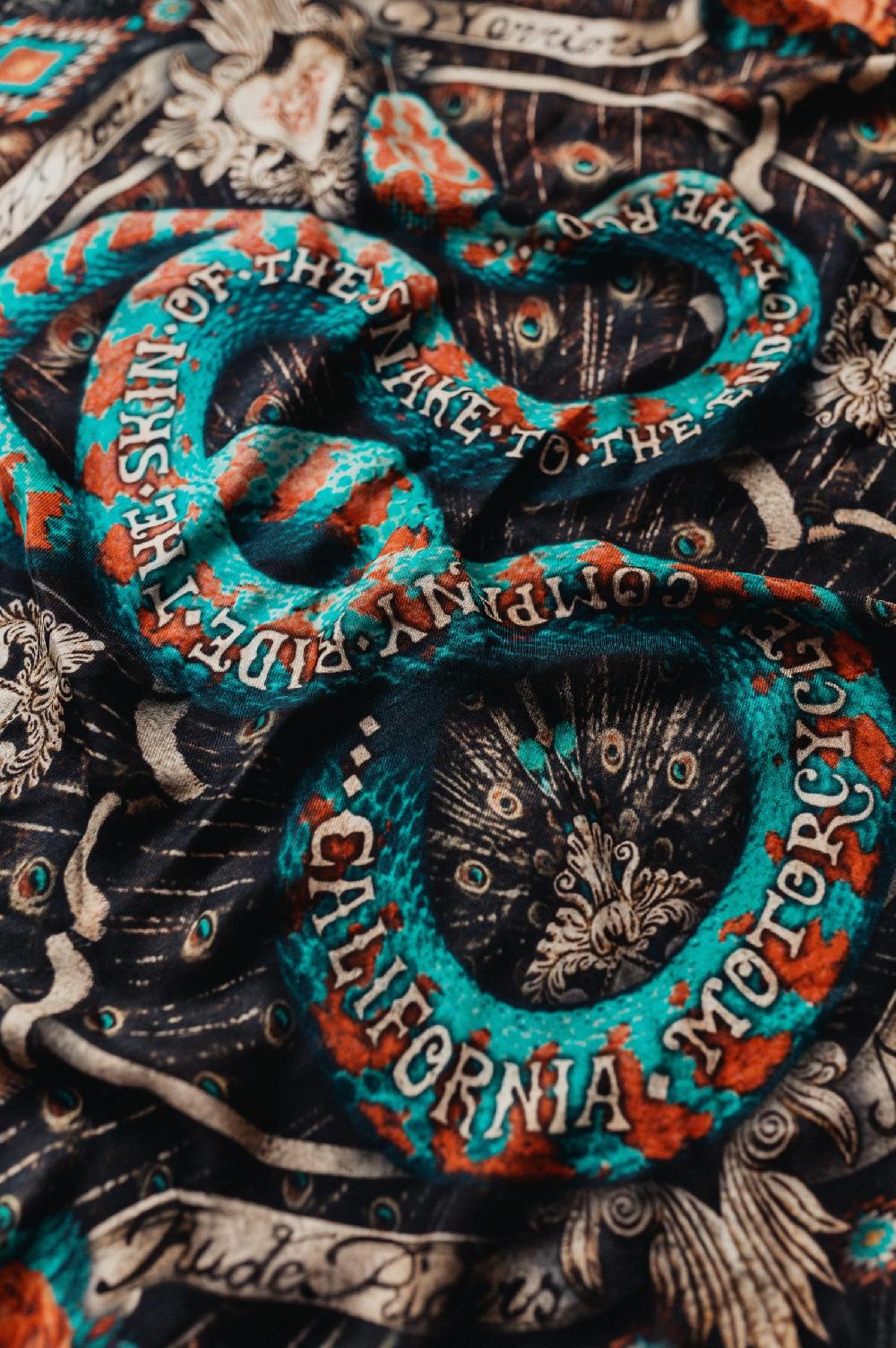 Rude Riders Bandana Snake Negozi Online