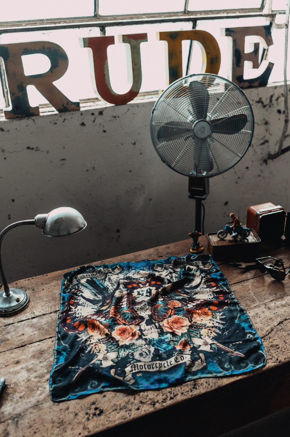 Rude Riders Bandana Skull&Roses Fino Al -60%