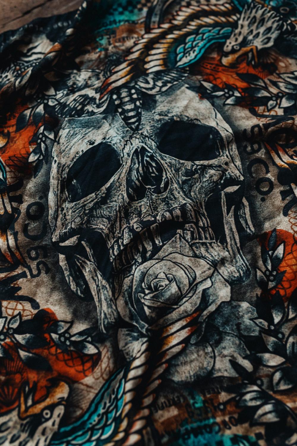 Rude Riders Bandana Skull&Eagle Prezzo Ridotto