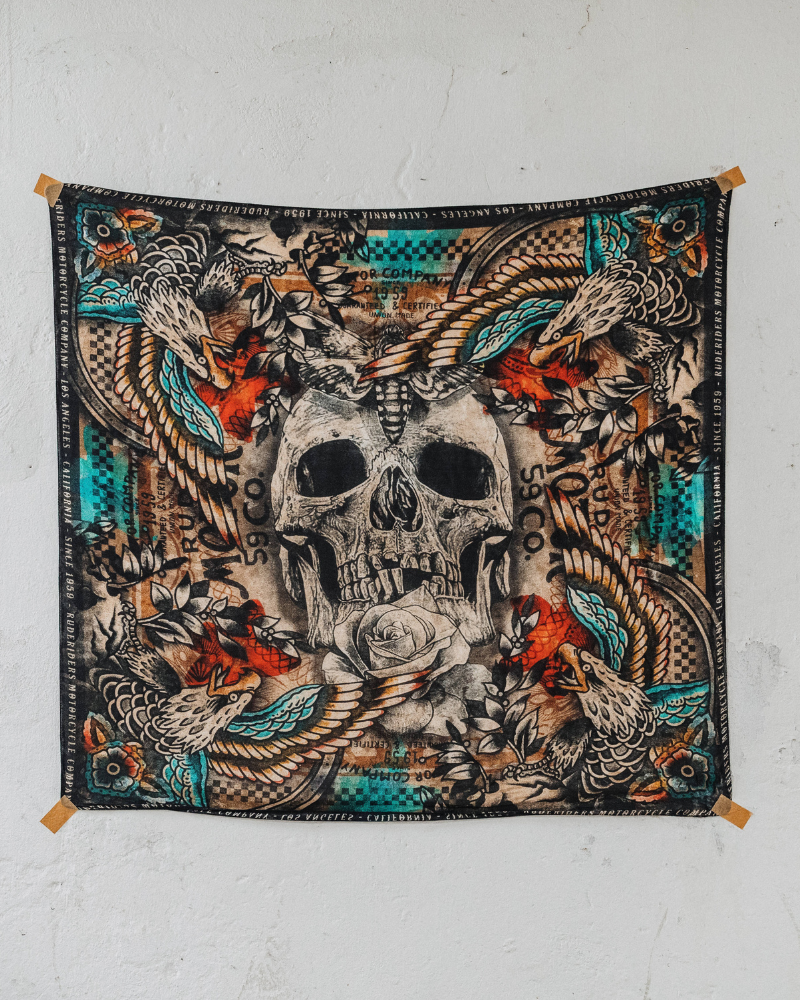 Rude Riders Foulard Skull & Eagle Sconto