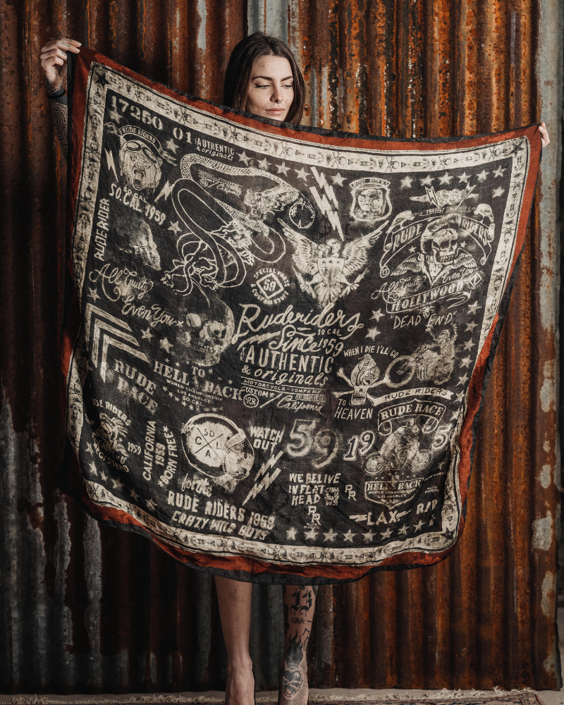 Rude Riders Foulard Rude Roots Offerta