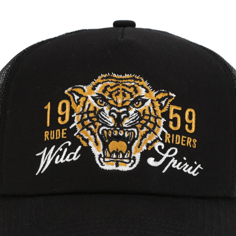 Rude Riders Cap Trucker Tiger Nuovo